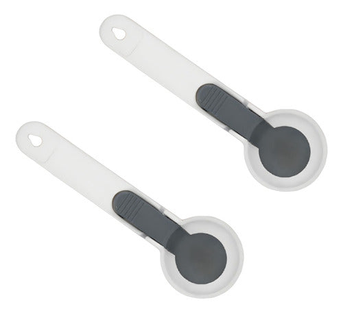 Set of 2 Loekemeyer Plastic Ice Cream Scoops 0