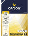 Bloco De Papel Canson Desenho 200 Creme 200g A3 20 Folhas 0