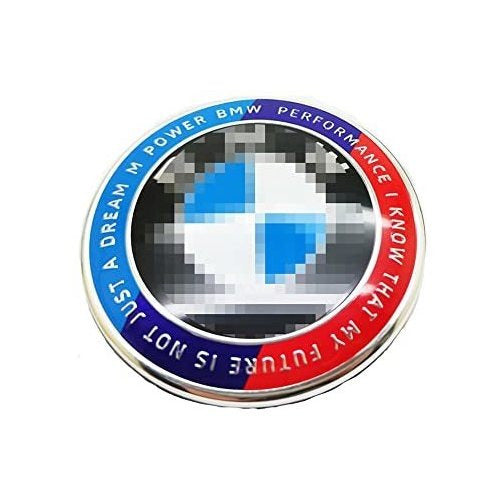 XIQINFAN BMW New Hood Emblem Logo Insignia Replacement 82mm 2