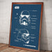 Star Wars Galaxies War Stormtrooper Helmet Poster 0