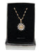 LCS Sunflower Necklace 18K Gold Plated + Gift Box 1