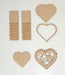 30 Heart-Shaped Boxes for Gifts - Jewelry Boxes. fibrofacil 1
