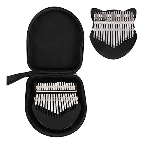 Kit De Piano De Pulgar, 17 Teclas Kalimba Con Forma De Zorro 2