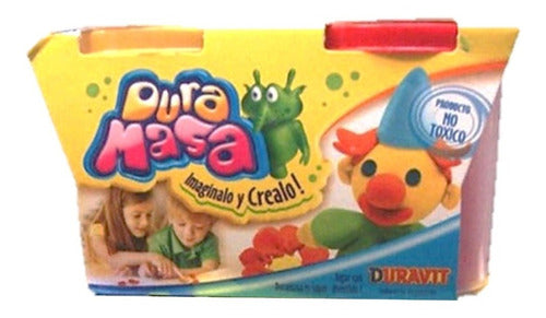 Set of 2 Play-Doh Tubs - Dura Masa - Duravit 0