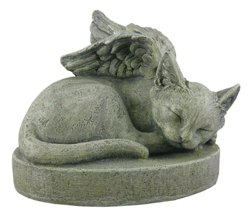 Napco Simpatía Cat Cat Angel Pet Memorial Stone 0