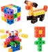 TOYLI 100-Piece Linking Cube Play Set for Counting, C. 5