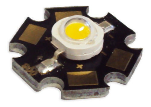 High Power 3W Warm White LED Star PCB 0