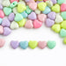 Multicolor Heart-Shaped Children's Beads 500g - 1550 Units 0