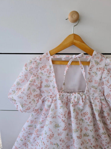 LITTLE SOPHIA Baby Dress for Baptism and First Year in Cotton 4