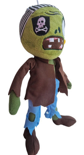 Peluches Plantas Vs Zombies  30 Cm Zombie Pirata 2