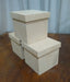 Set of 15 Shoe Box Style 8x8x8 Fibrofacil Boxes - Ready to Paint 3