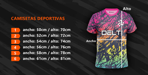 Delti Remera De Padel Profesional | Calidad Premium | Design Delti 1