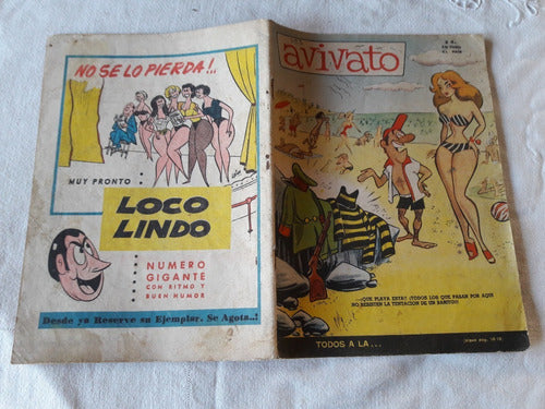 Avivato Nº 253 23/11/1958 - Dibujo Portada Mazzone 3