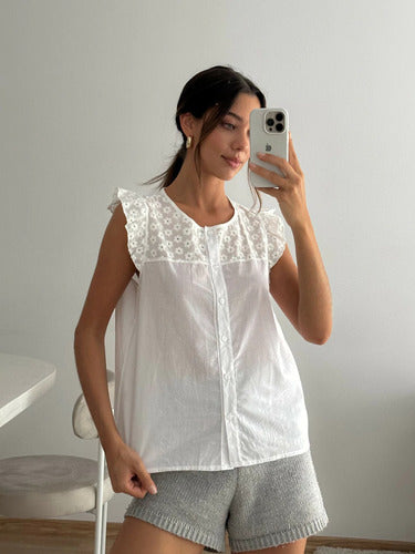 Mirame Blusa Rafaela Voile & Brodery 3