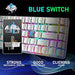 Felicon 60% Mechanical Gaming Keyboard Mini 68 Keys with Cable 2