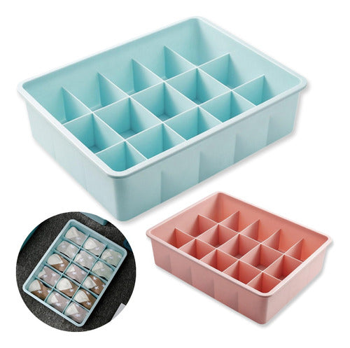 Everest Adjustable Organizer Box for Underwear Storage 0