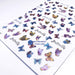 Self-Adhesive Nail Stickers - Butterflies - Nail Art 123