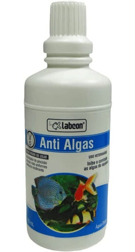 Alcon Labcon Anti Algas 100ml Combate Em Aquário Água Doce 0