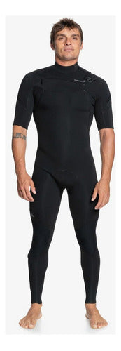 Quiksilver Springsuit De Manga Corta Con Cremallera En El P 0