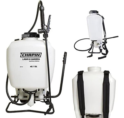 Chapin 60114 4 Gallon Polyethylene Backpack Sprayer 0