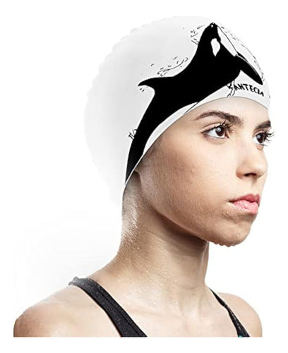 Fantecia Gorros De Natación Para Mujeres Y 0