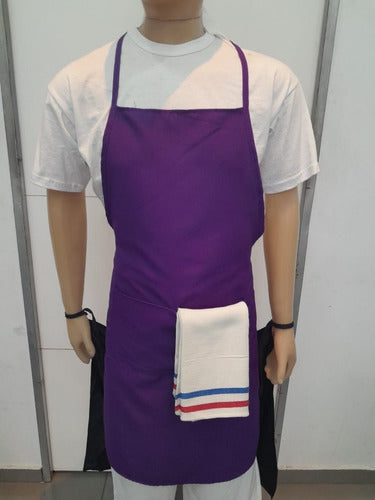 Gastronomic Kitchen Apron with Pocket, Stain-Resistant 50