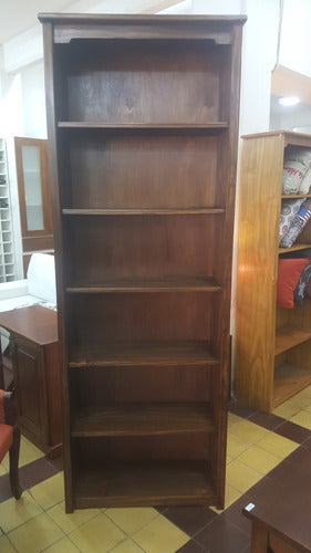 Montetrani Solid Wood Bookshelf 50cm 1