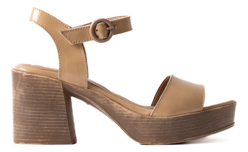 Fiori Women's High Heel Leather Evening Sandals Troya 10