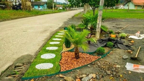 Fechamento Isolamento De Portão Preto Protetor Divisor 50mts 5