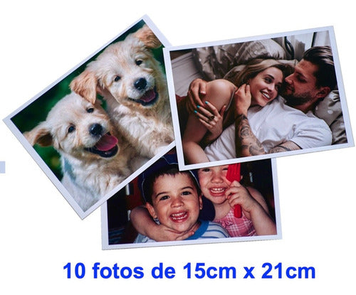 Revelado E Impresión De Fotos 15x21 X 10 Un. Envio En El Día 1