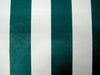 Green and White Striped Plastic Tarpaulin - 1.50m Width 0