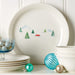 Lenox Profile Snow Day 4-Piece Flat Dinner Plate Set, 6.75 2