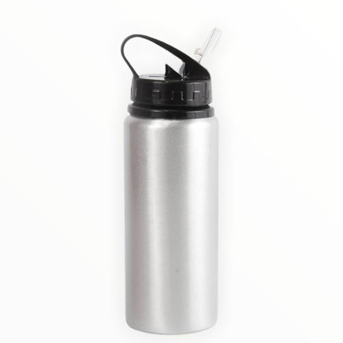 Botella Aluminum Thermos Metallic With Spout Colors Set X3 1