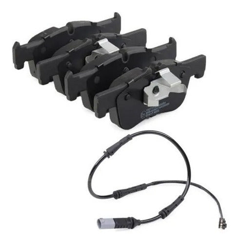 Lpr Front Brake Pad Kit and Sensors for BMW 1 Series F20 LCI 118i 0