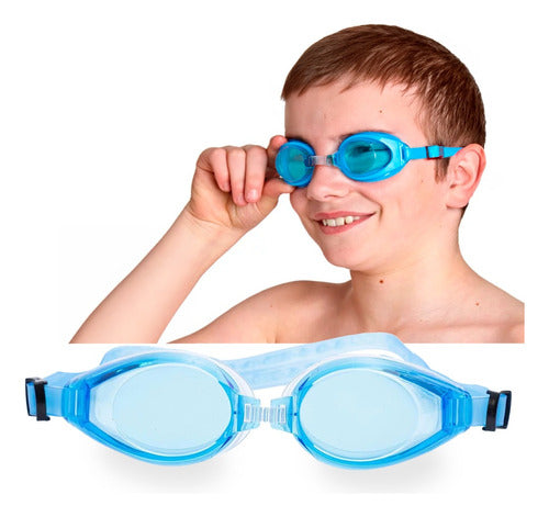 Swimming Goggles with Anti-Fog and Ear Plugs 15