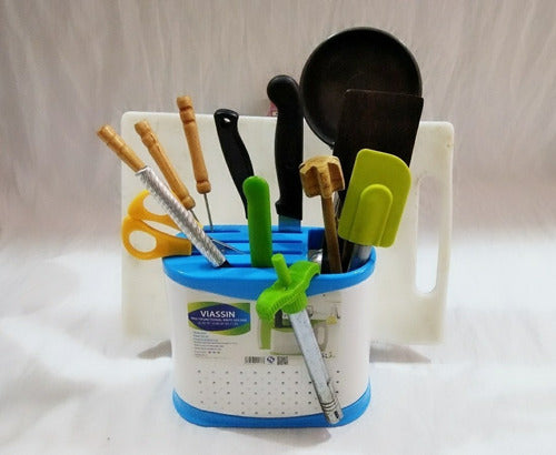 Art Home Organizer Cocina Plastico Escurridor De Cubiertos Diseño 1