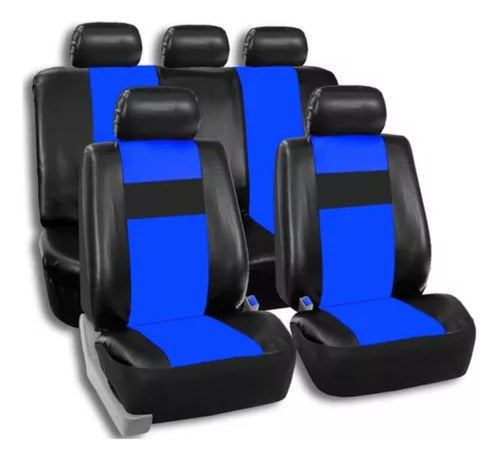 Nesbet Accesorios Eco-Leather Seat Covers for Fiat 147 6