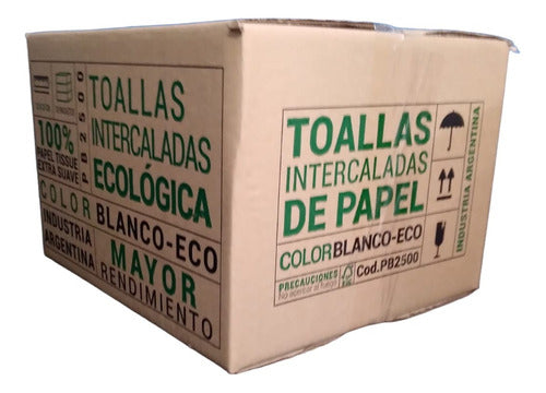 Toallas Papel Blanca Intercalada Liviana 20x24 1.9k Pack 10 0