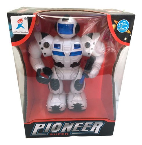 Robot Pioneer Con Luz Sonido Movimiento New 99111 Bigshop 2