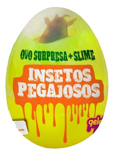 Isakito Slime Huevo Sorpresa 98 Gr Insectos Pegajosos ELG 3581 0