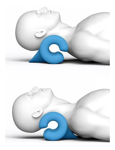 Relajación Almohada Ergonómica Alivia Tensión En Cuello 3