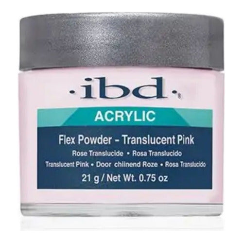 IBD Translucent Pink Polymer for Acrylic Nails 21g 0