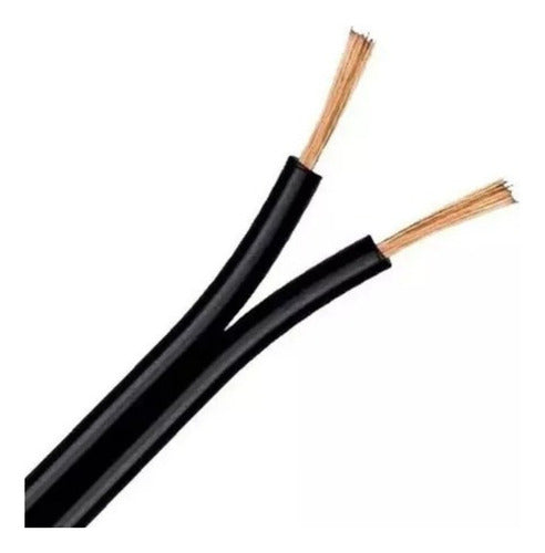 Black Parallel Bipolar Cable 2x1mm x 40 Meters Roll Offer 1