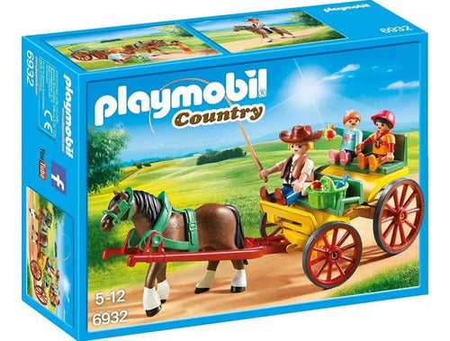 Playmobil 6932 Country Carriage with Horse 0