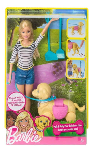 Barbie and Her Dog Poop with Accessories | Mattel | DWJ68 0