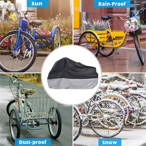 MOPHOTO Adult Bicycle Cover for Outdoors Storage 6