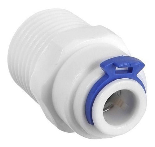 Conector Adaptador Rosca 1/2 Para Mangueira 1/4 Filtro Água 5