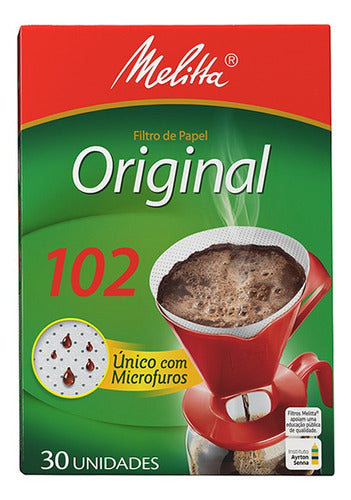 Filtro De Cafe Melitta 102 Caixa C/30 Un 0