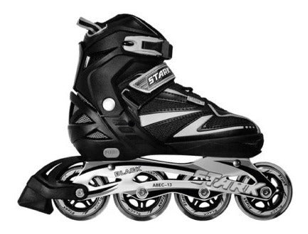 Stark Professional Extendable Pro Black Roller Skates 1