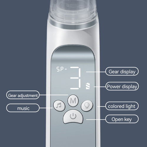 Lavadora De Nariz Elétrica Nose Battery Light 10 Para Cores 1